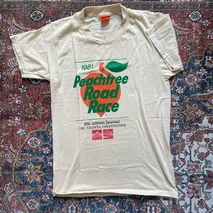 1981 PeachTree Road Race Tee